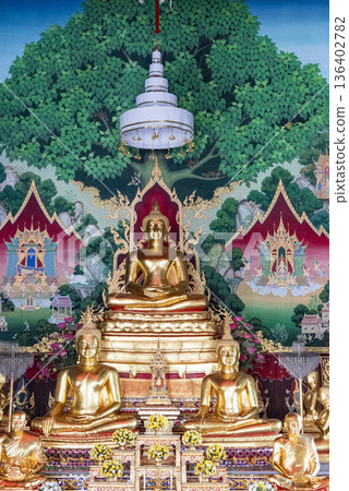 THAILAND BANGKOK DON MUEANG WAT THAILAND BANGKOK DON MUEANG WAT 136402782