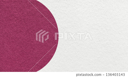 White paper texture background with dark purple semicircle and copy space for banner, presentation, template White paper texture background with dark purple semicircle and copy space for banner, presentation, template 136403143
