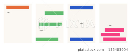 Neo Brutalist Minimal A4 Poster Frame Templates Neo Brutalist Minimal A4 Poster Frame Templates 136405904