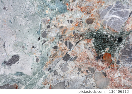 Discovering the beauty of colorful stone textures in nature's artwork Discovering the beauty of colorful stone textures in nature's artwork 136406313