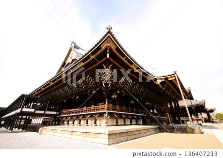 Kyoto Prefecture, Higashi Honganji Temple, Amida Hall (Important Cultural Property), Tokoha-cho, Shimogyo Ward, Kyoto City, February 2022 136407213