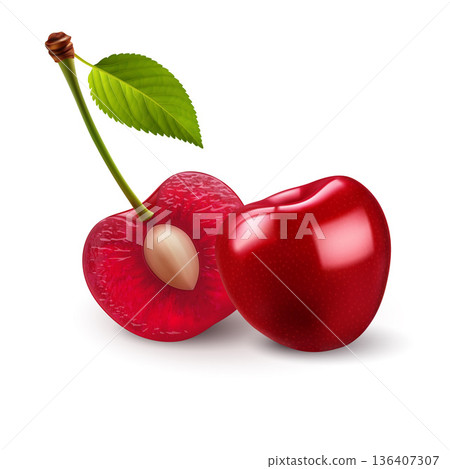 Cherry berry 136407307