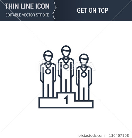 Get on Top Icon Get on Top Icon 136407308