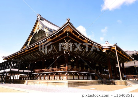 Kyoto Prefecture, Higashi Honganji Temple, Amida Hall (Important Cultural Property), Tokoha-cho, Shimogyo Ward, Kyoto City, February 2022 136408513