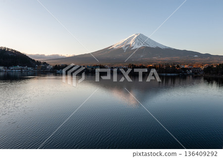 Mount Fuji at Sunrise 136409292