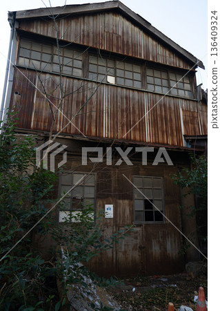 Abandoned factory Abandoned factory 136409324