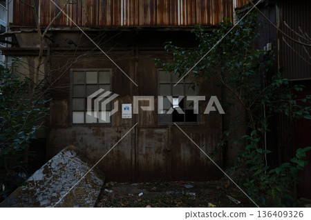 Abandoned factory Abandoned factory 136409326