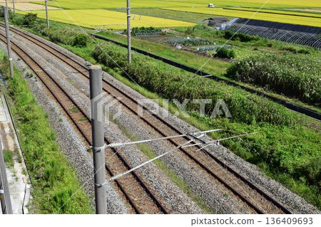 Railroad track Uetsu Main Line 136409693