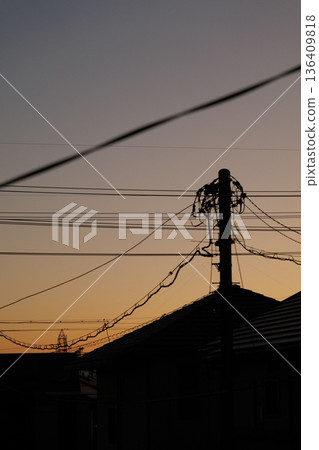 Shizuoka Shimizu 2026/1/12 6:30 Morning sky seen from the east-facing window of my house 136409818
