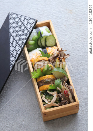 Japanese style lunch Japanese style lunch 136410295