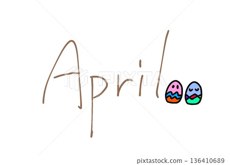 April Egg 136410689