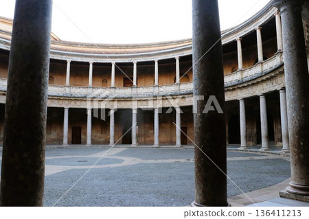 世界遺產,阿爾罕布拉宮,查理五世宮,西班牙,安達盧西亞,歐洲 世界遺產,阿爾罕布拉宮,查理五世宮,西班牙,安達盧西亞,歐洲 136411213