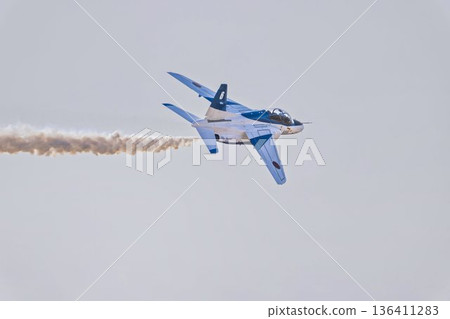 Blue Impulse at Matsushima Air Base of the Japan Air Self-Defense Force, Higashimatsushima City, Miyagi Prefecture 136411283