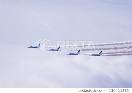 Blue Impulse at Matsushima Air Base of the Japan Air Self-Defense Force, Higashimatsushima City, Miyagi Prefecture Blue Impulse at Matsushima Air Base of the Japan Air Self-Defense Force, Higashimatsushima City, Miyagi Prefecture 136411285