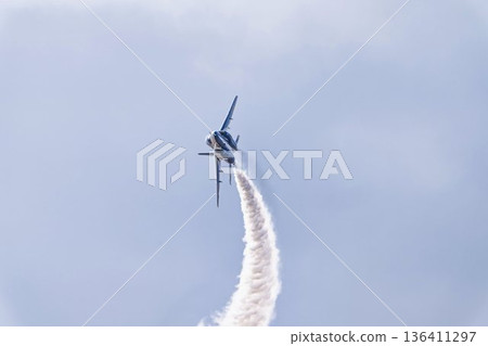 Blue Impulse at Matsushima Air Base of the Japan Air Self-Defense Force, Higashimatsushima City, Miyagi Prefecture 136411297
