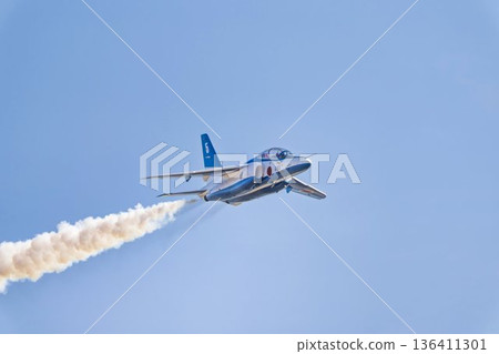 Blue Impulse at Matsushima Air Base of the Japan Air Self-Defense Force, Higashimatsushima City, Miyagi Prefecture 136411301