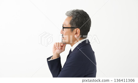 Male business portrait 136411306