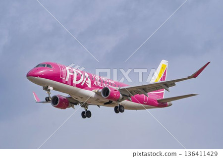 Winter Sendai Airport, landing plane, Natori City, Miyagi Prefecture Winter Sendai Airport, landing plane, Natori City, Miyagi Prefecture 136411429