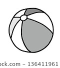 沙灘球 136411961