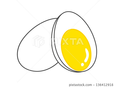 Boiled egg Boiled egg 136412918