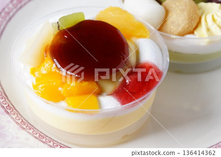 水果布丁la mode 抹茶布丁la mode 136414362