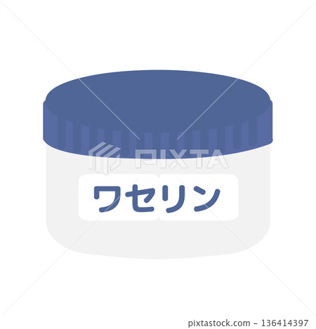 Vaseline illustration Vaseline illustration 136414397