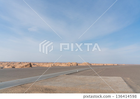 Dunhuang Yardang National Geological Park Dunhuang Yardang National Geological Park 136414598
