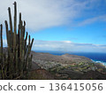 A beautiful view from Koko Head Trail, a popular activity in Hawaii 136415056