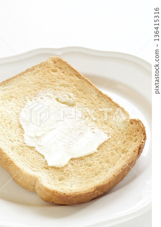 Buttered toast 136415316