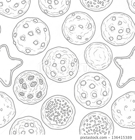 Cookie插圖 Cookie插圖 136415389