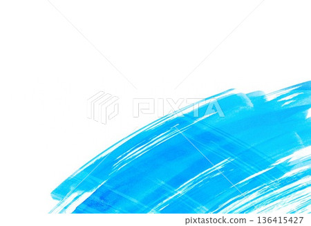Watercolor light blue strokes Watercolor light blue strokes 136415427