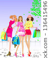 Woman, shopping, shopping 136415496
