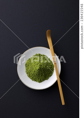 Matcha powder that evokes traditional Japanese culture Matcha powder that evokes traditional Japanese culture 136415548