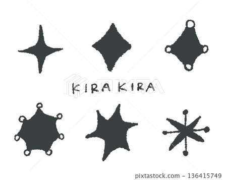 As icons and symbol marks, they are easy to use in design, with hand-drawn illustrations and sparkling designs. As icons and symbol marks, they are easy to use in design, with hand-drawn illustrations and sparkling designs. 136415749