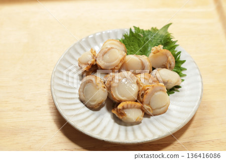 煮扇貝 136416086