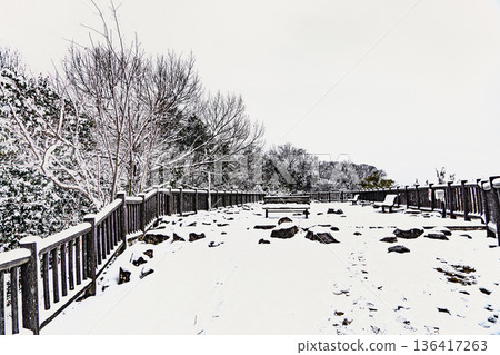 Snow scene at Igiyama Observatory Snow scene at Igiyama Observatory 136417263