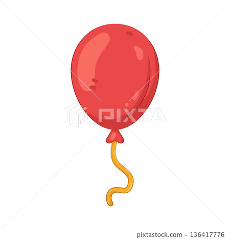 Illustration of balloon  136417776