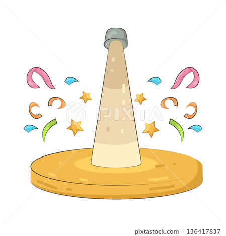 Illustration of spotlight  136417837