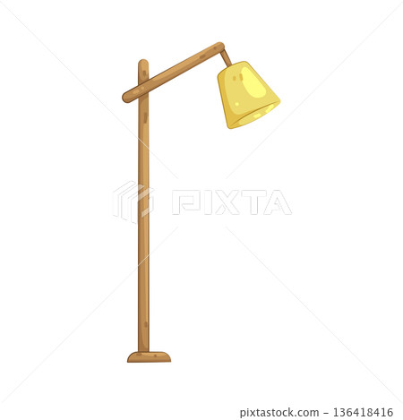 Illustration of floor lamp 136418416