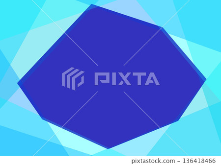 藍色漸層背景插畫素材 136418466