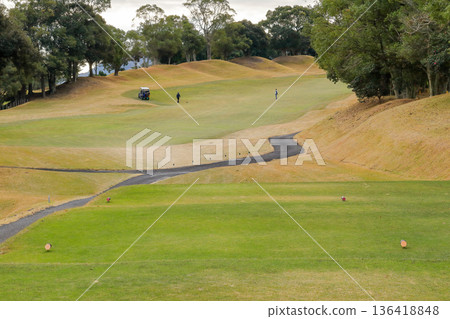 Kyushu, Nagasaki City, Ocean Palace Golf Club, 7th Tee Kyushu, Nagasaki City, Ocean Palace Golf Club, 7th Tee 136418848