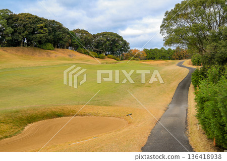 九省長崎市海洋宮高爾夫俱樂部，4號洞 136418938