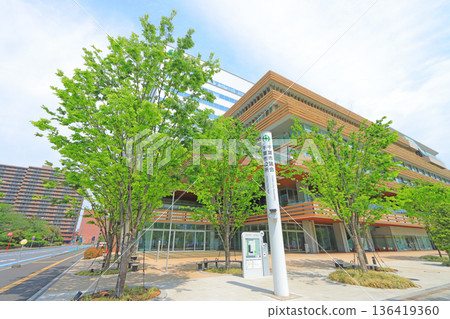 Scenery of Chiba City Hall, Chiba City, Chiba Prefecture 136419360