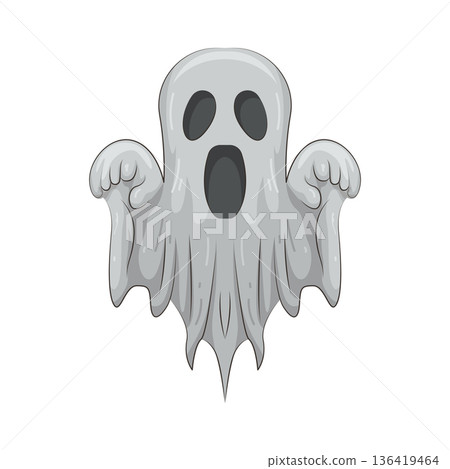 Illustration of ghost Illustration of ghost 136419464