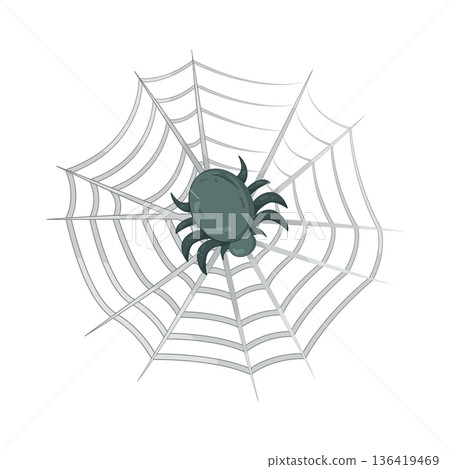 Illustration of spider Illustration of spider 136419469