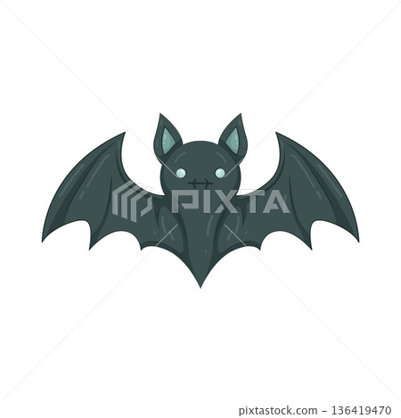 Illustration of bat 136419470