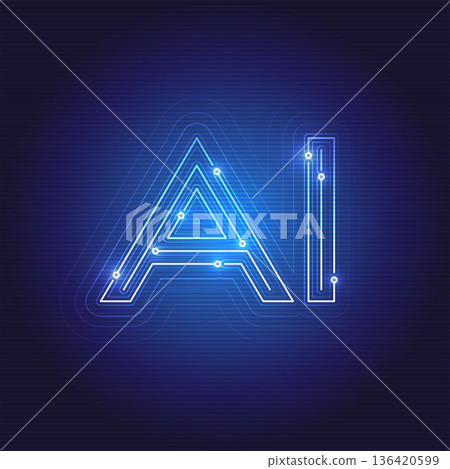 Agentic AI Generative Digital Technology Background Agentic AI Generative Digital Technology Background 136420599