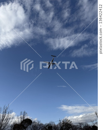 Landing plane 136422412