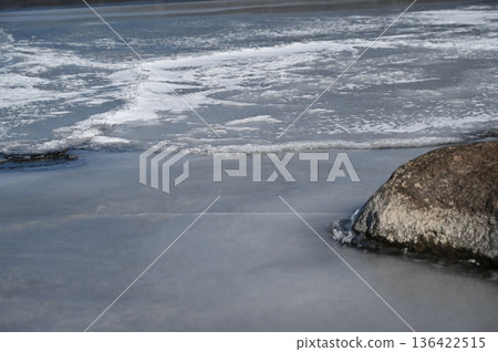 Frozen Lake Suwa Frozen Lake Suwa 136422515