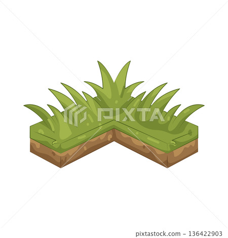 Illustration of grass Illustration of grass 136422903
